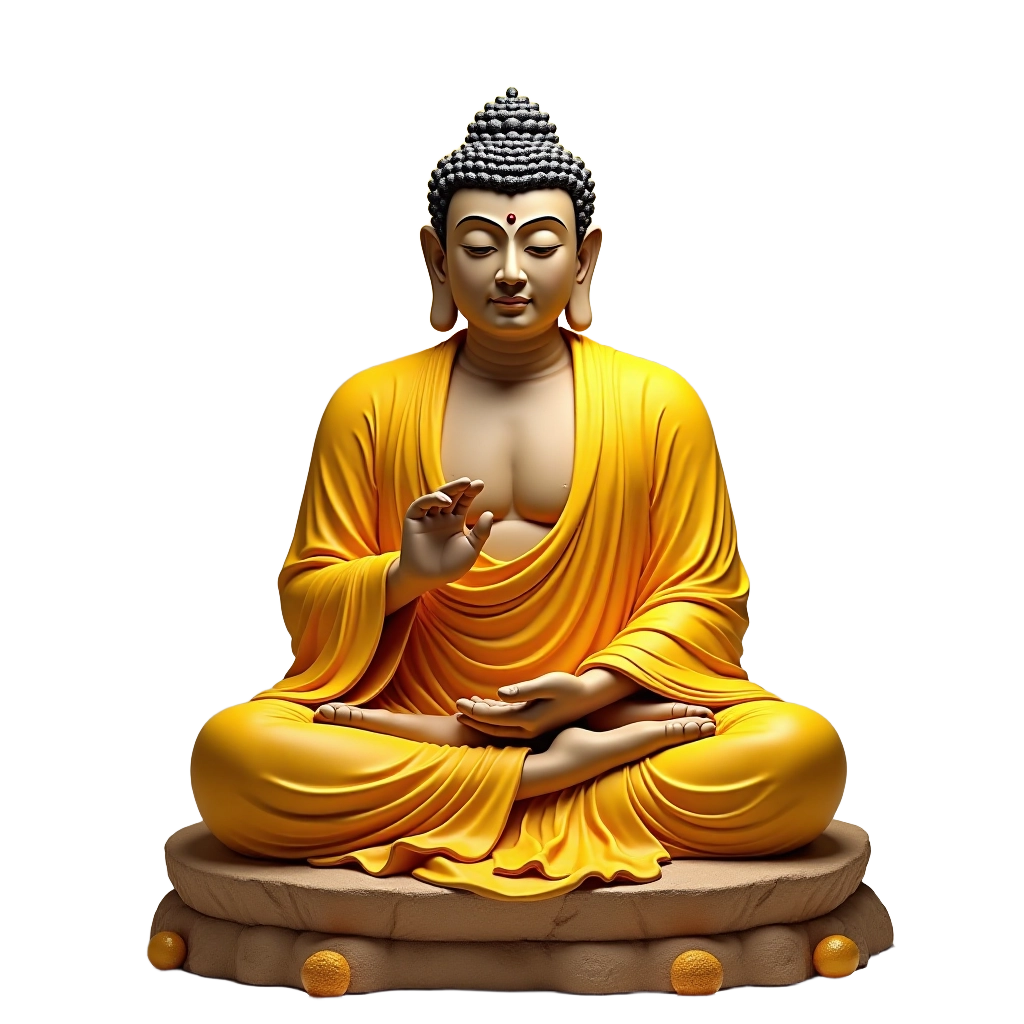 Meditating Buddha Statue